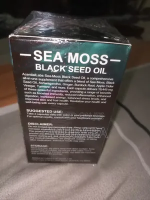Sea Moss 19445 Mg Capsules With Free Delivery