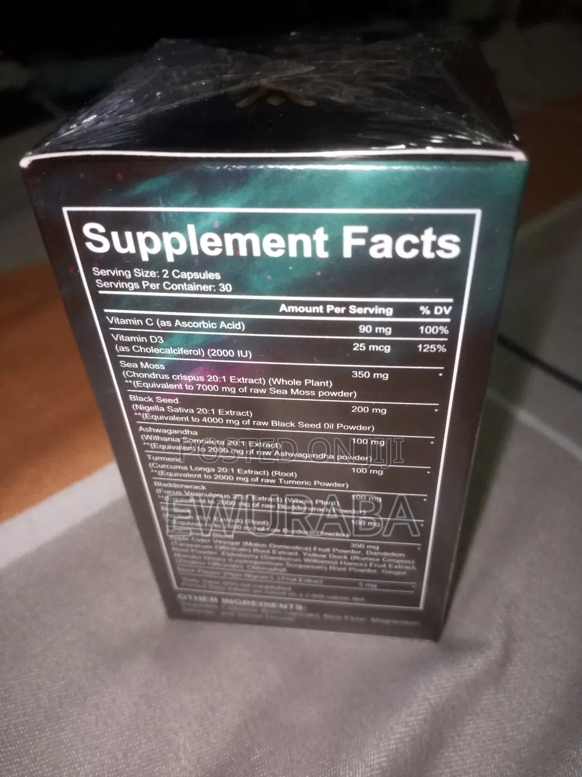 Sea Moss 19445 Mg Capsules With Free Delivery