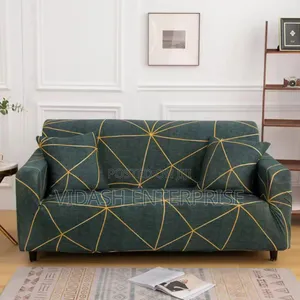Elastic Luxe Sofa Cover Is Easy to Use and Maintain