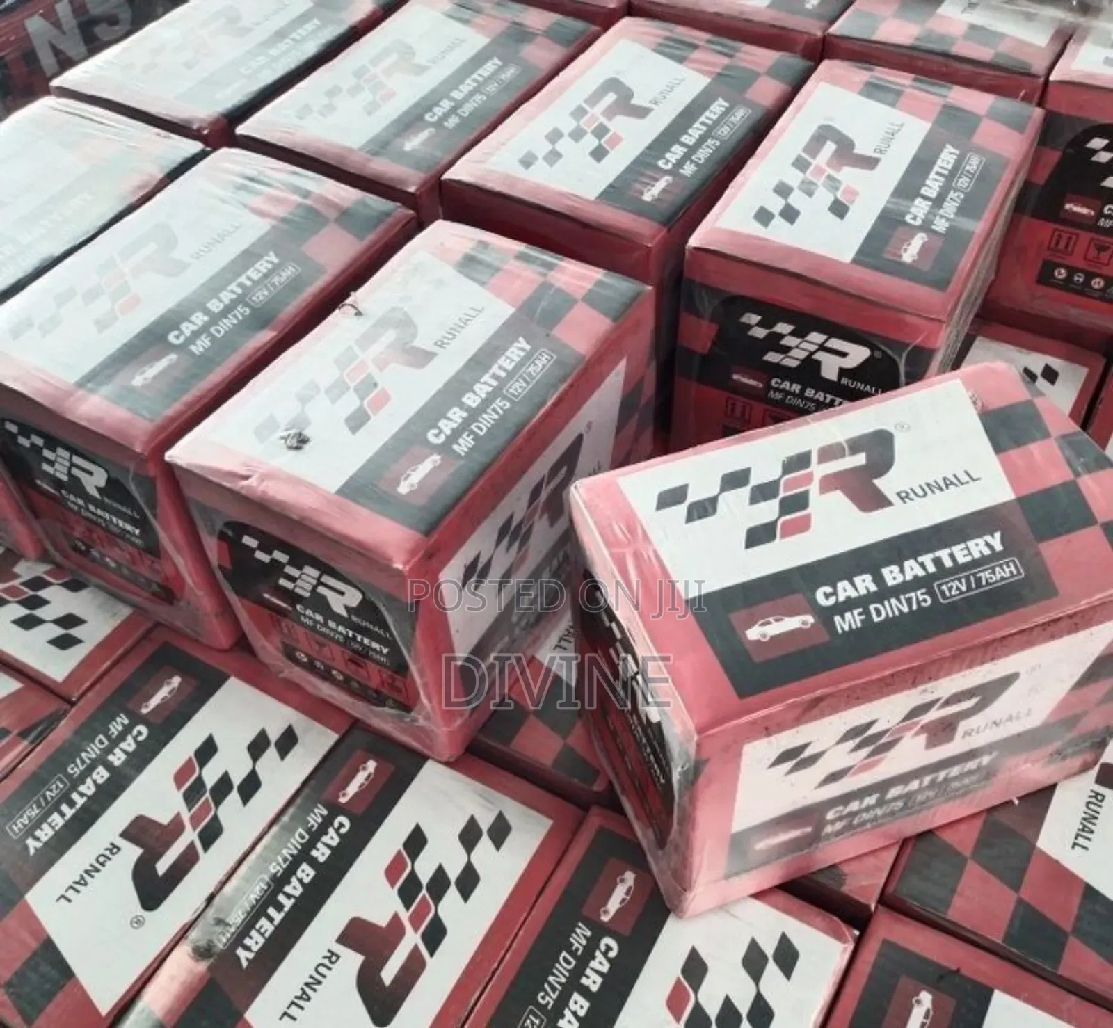 Runall Car Battery 75ah