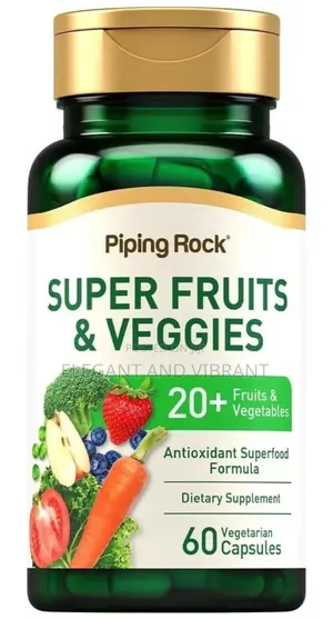 Fruits Veggies Sup 60 Caps Superfood Fruit and Vegetables