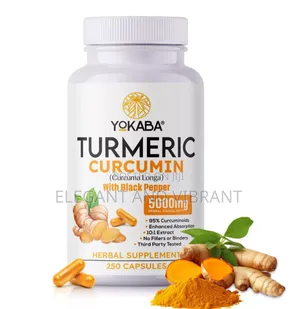 Turmeric Curcumin 5000mg Herbal Extract With Bioperine