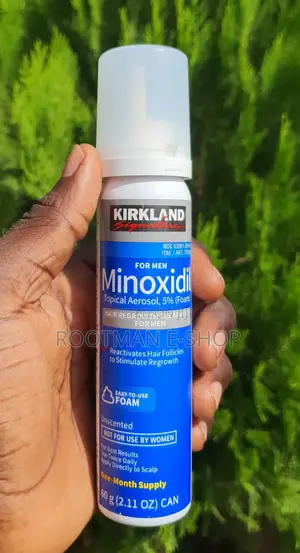 Minoxidil 5% (Foam) Works Like Magic