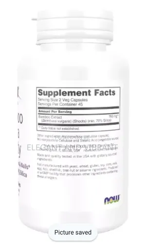 Now Solutions Bamboo Silica Beauty, 90 Veg Capsules