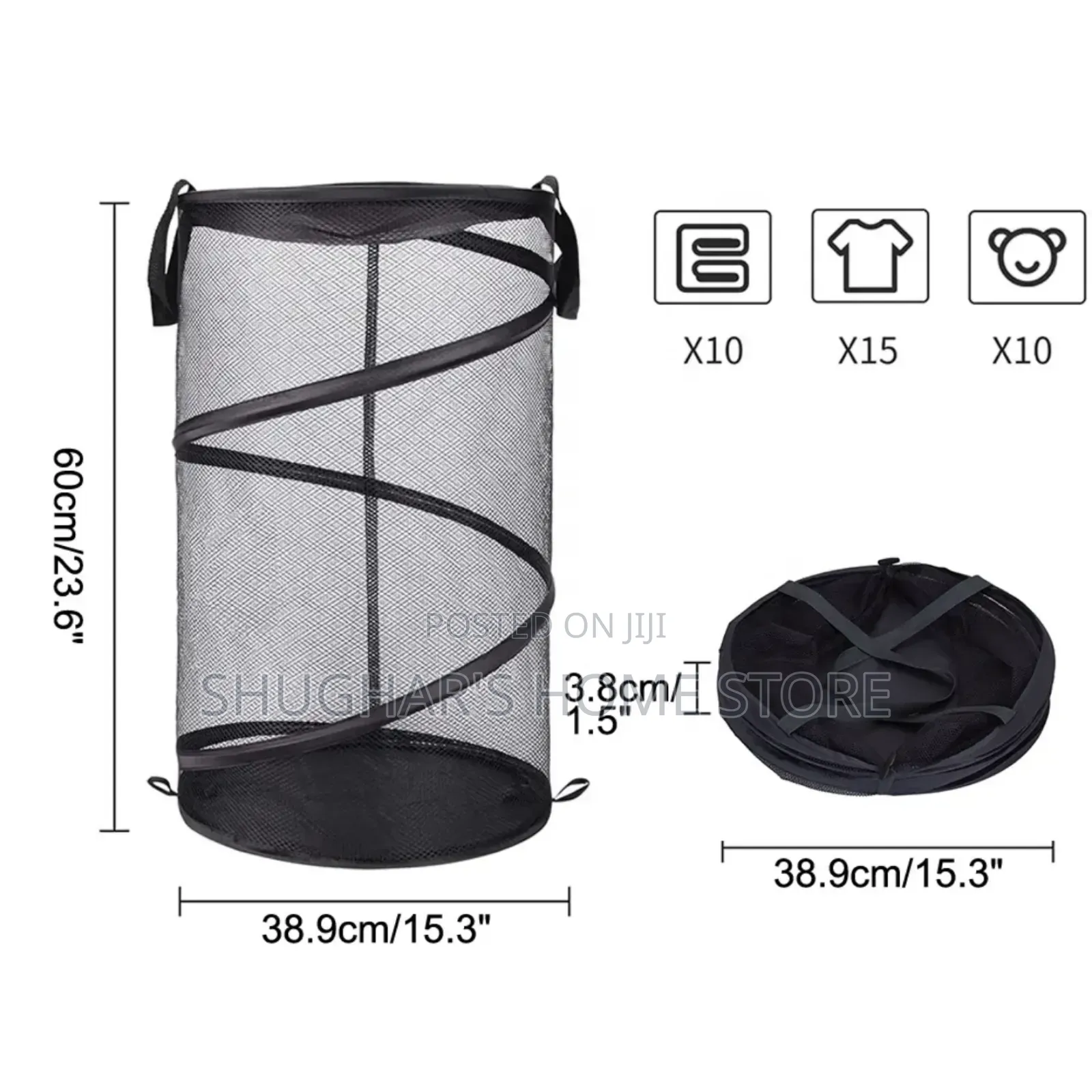 Foldable Laundry Basket