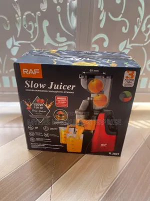 Raf Slow Juicer With 2 Outlets for Juice and Chaffs