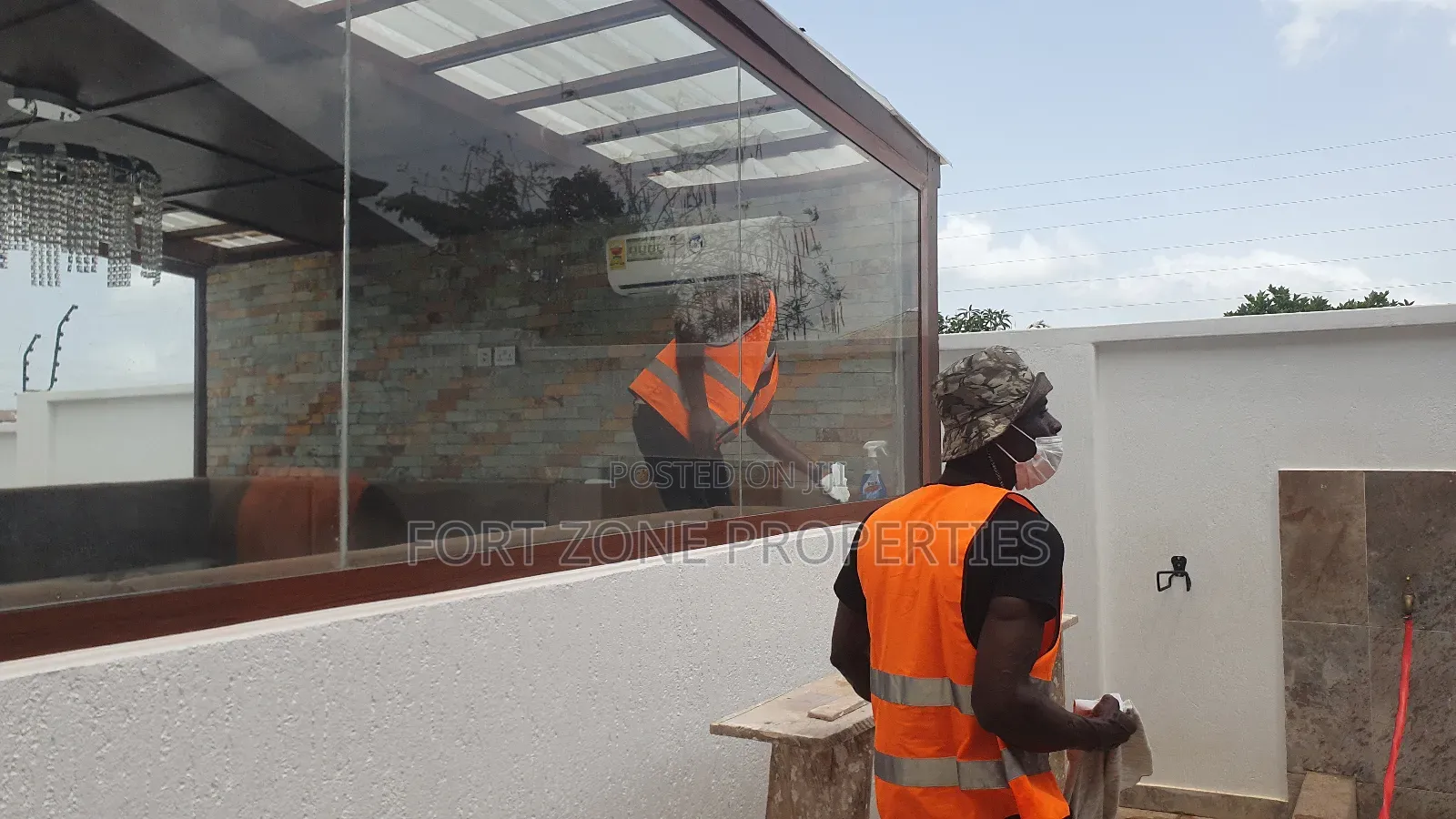 While and Clean With Cleantex for Construction Cleaning