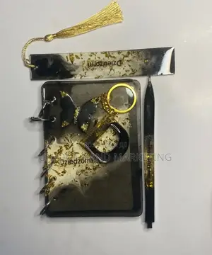 Resin Notebook Gift Set