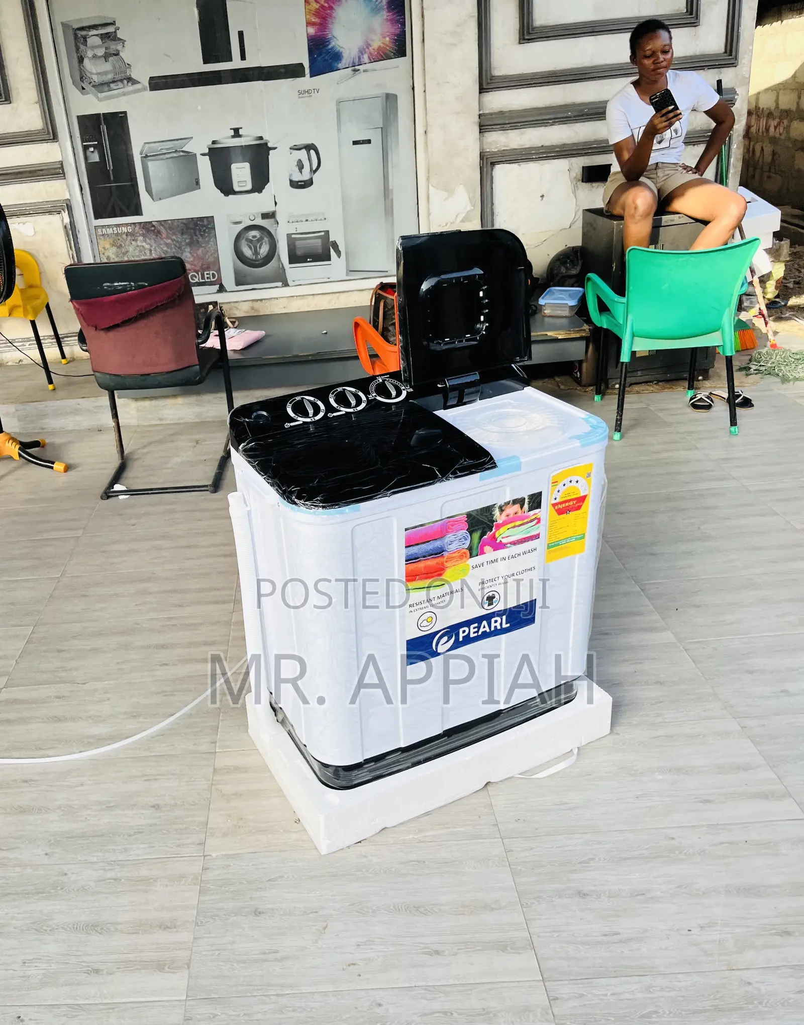 Atop Choice Pearl 7kg Top Load Electric Washing Machine.