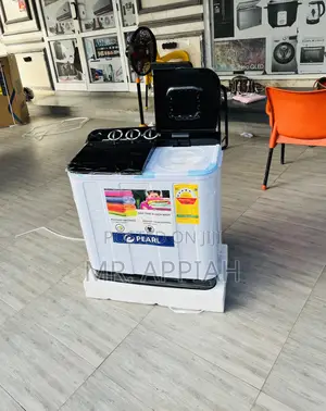 Newly Made Pearl 7kg Semi-Auto Washing Machine + Spin Dry.