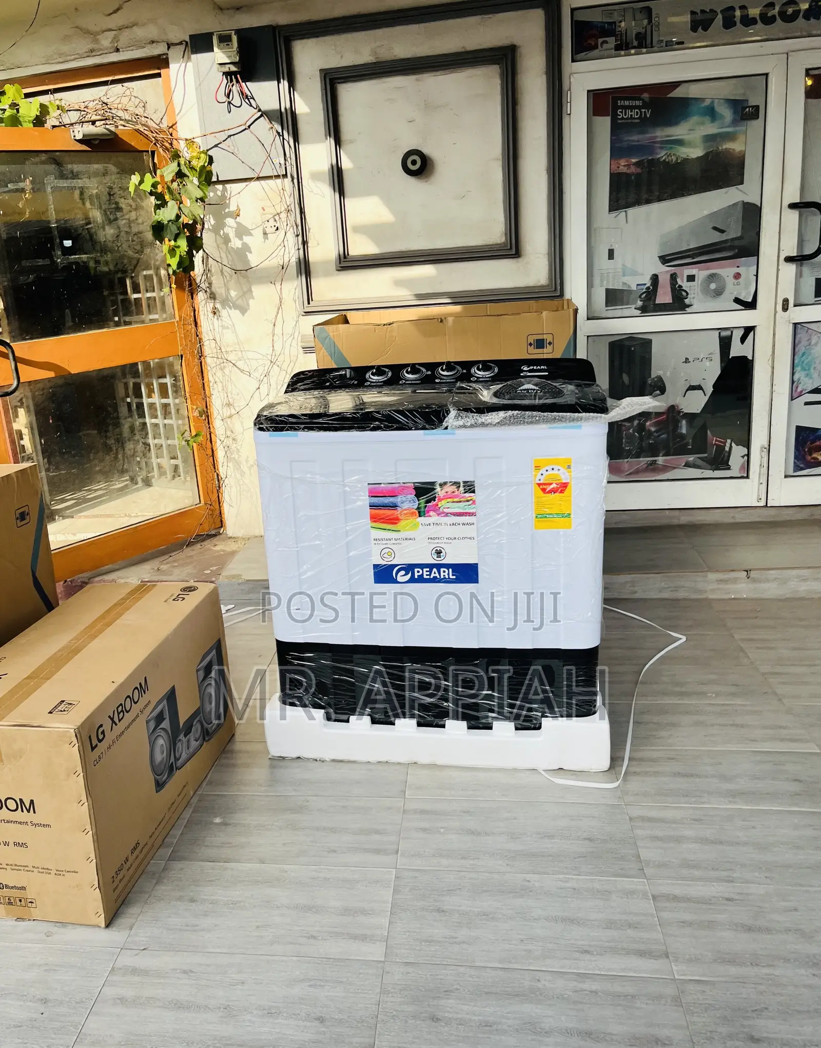 Check Out Original Pearl 12kg Spin Dry Washing Machine.