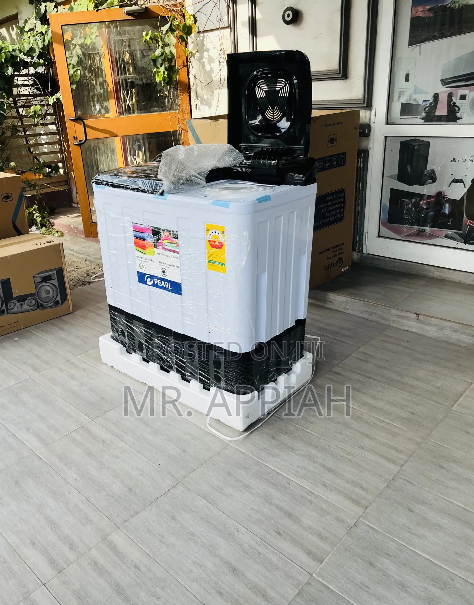 Most Reliable Pearl 18kg Spin Dry Top Load Washing Machine.