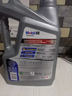 Mobil 1 High Mileage Engine Oil