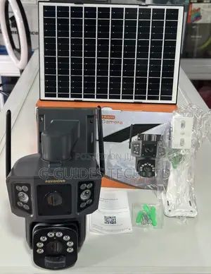 Hd 4g Solar PTZ Dual-Lens Camera V380