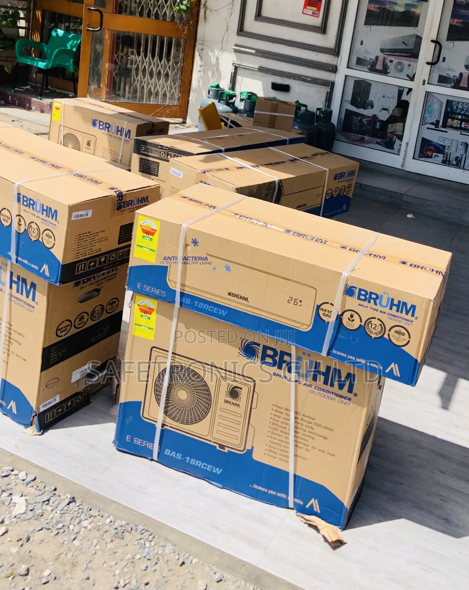 Order Breezebliss Split R410a 1.5 Horsepower Bruhm Ac