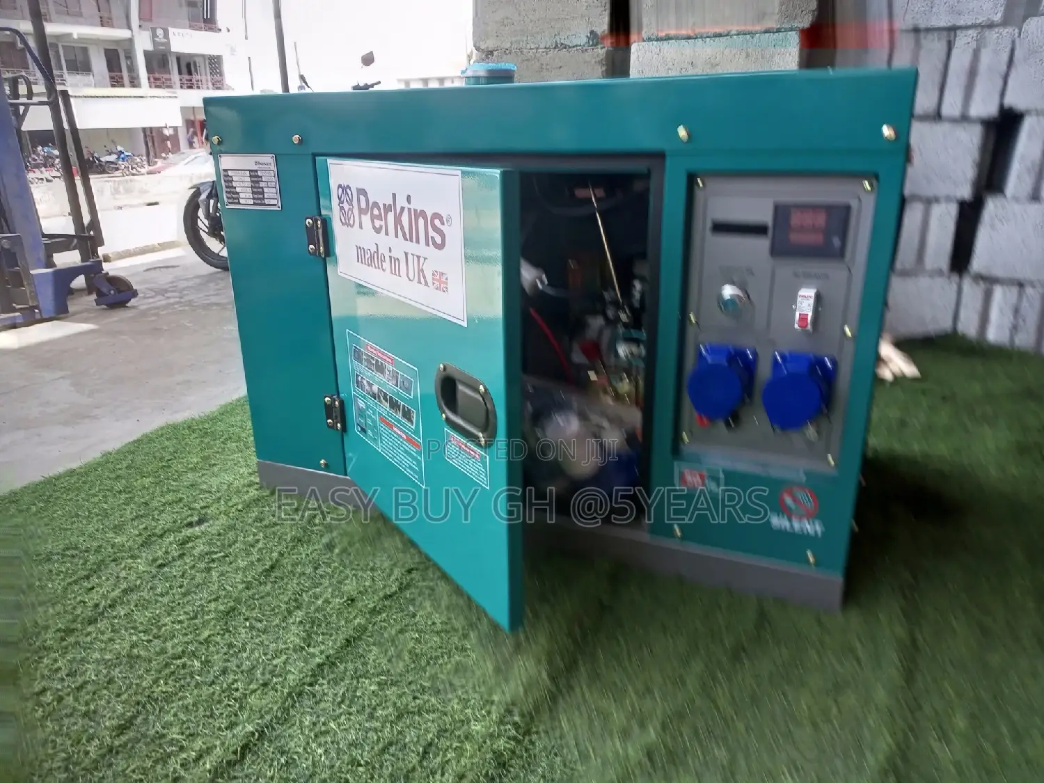 Geneset Durable Perkins Construction Silent Geneset 15kva