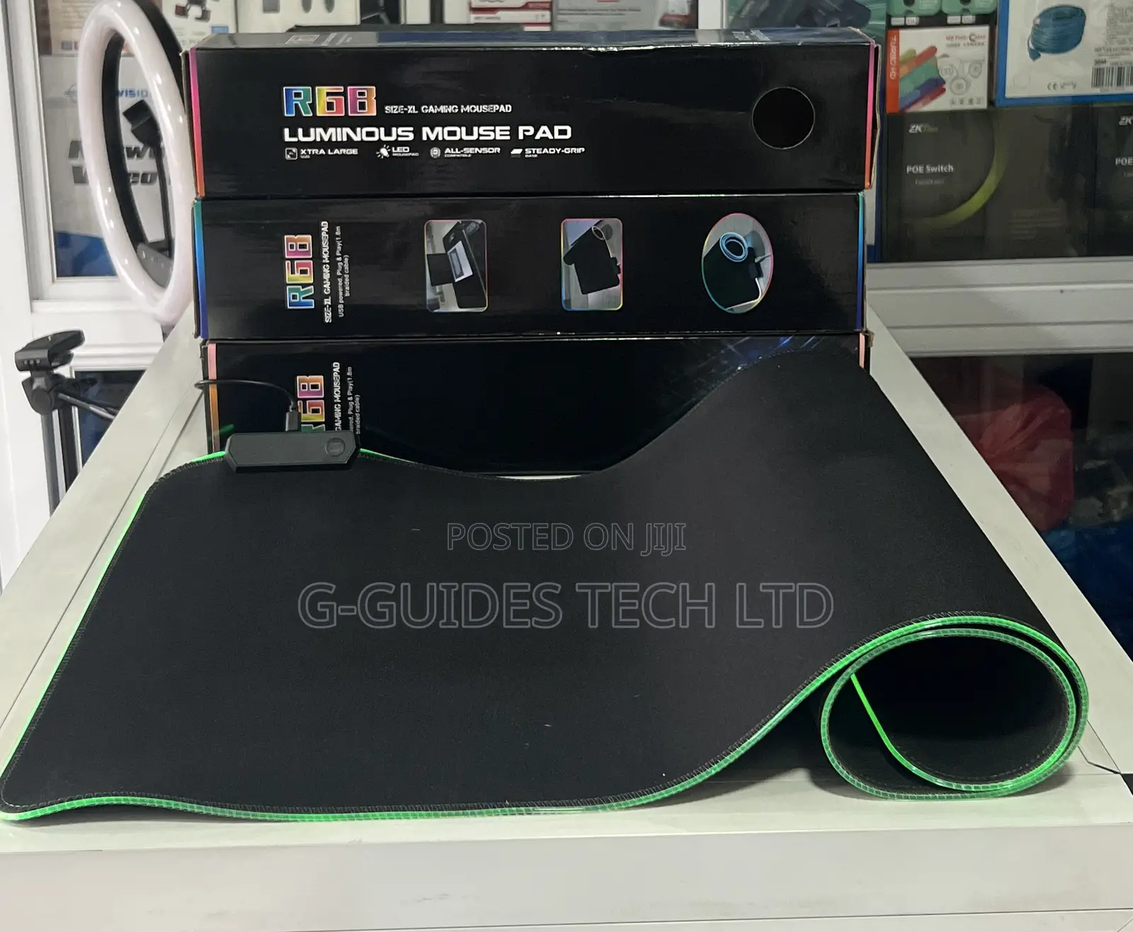 Extra-Large RGB Gaming Mousepad, Xl RGB Mouse Pad