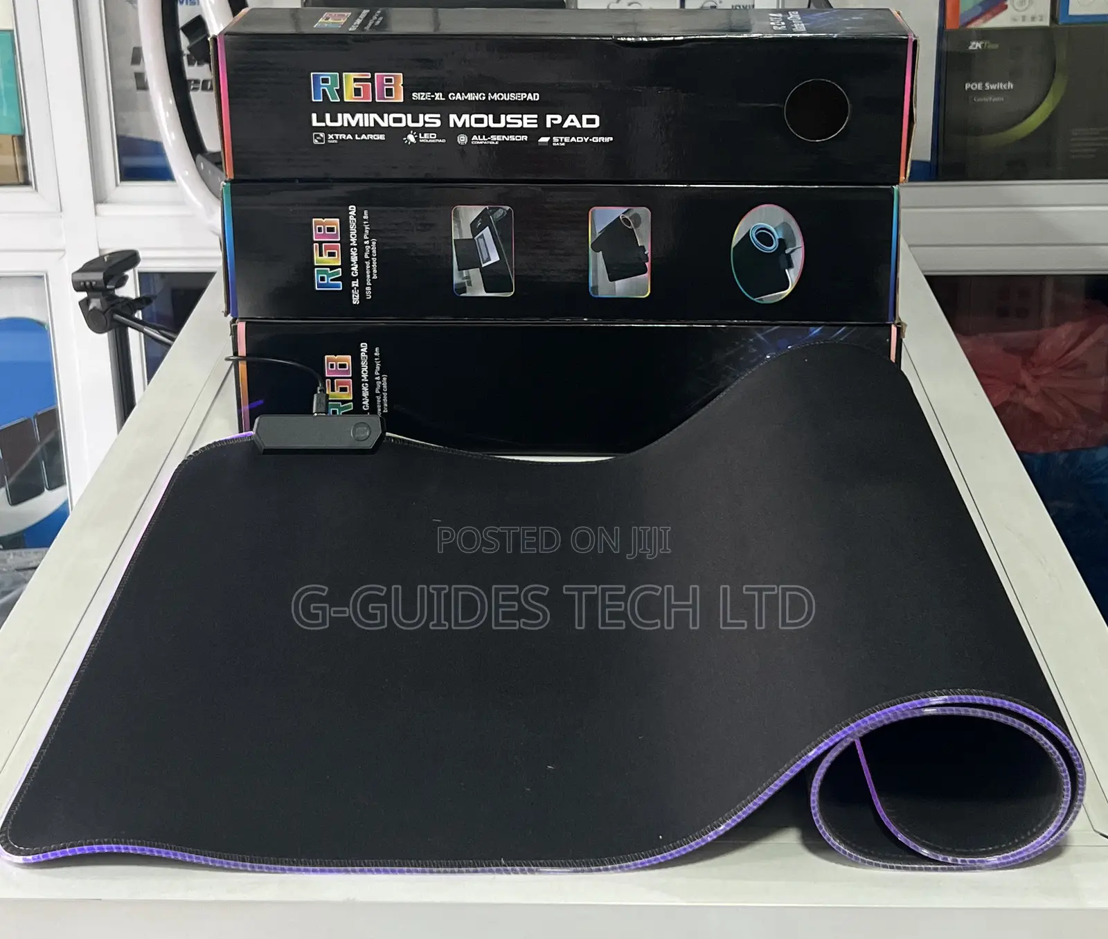 Extra-Large RGB Gaming Mousepad, Xl RGB Mouse Pad
