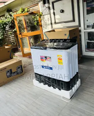 Wind Jet Dry Unique Pearl 18kg Top Load Washing Machine.