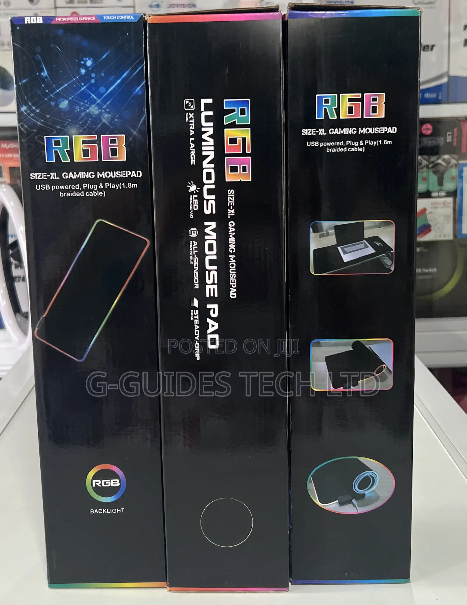 Extra-Large RGB Gaming Mousepad, Xl RGB Mouse Pad
