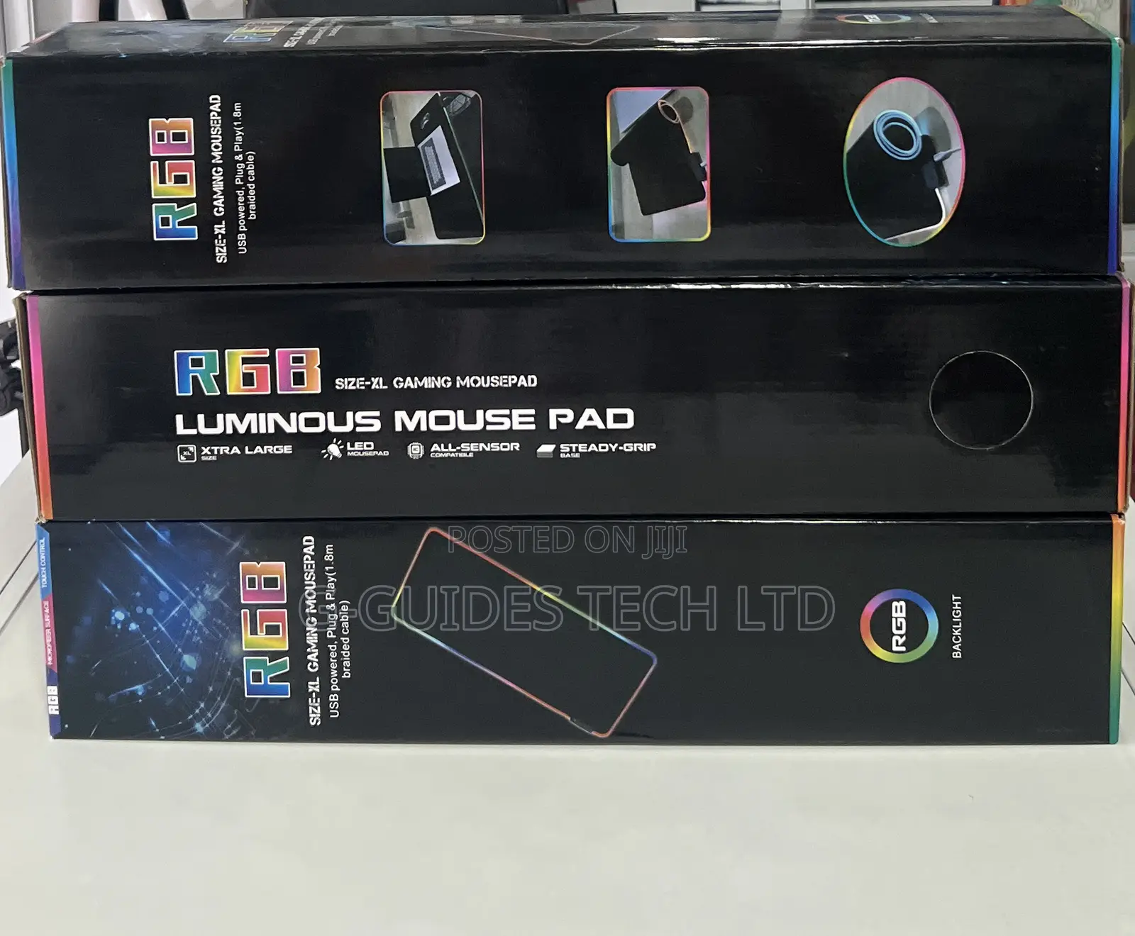 Extra-Large RGB Gaming Mousepad, Xl RGB Mouse Pad