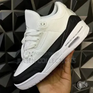 Jordan 3 Retro Fragment Black and White
