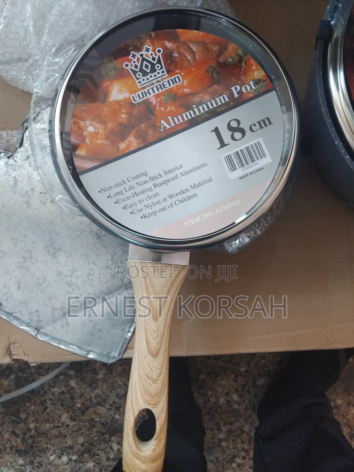 3 Set Non Stick Cookware ( Banku Pan)