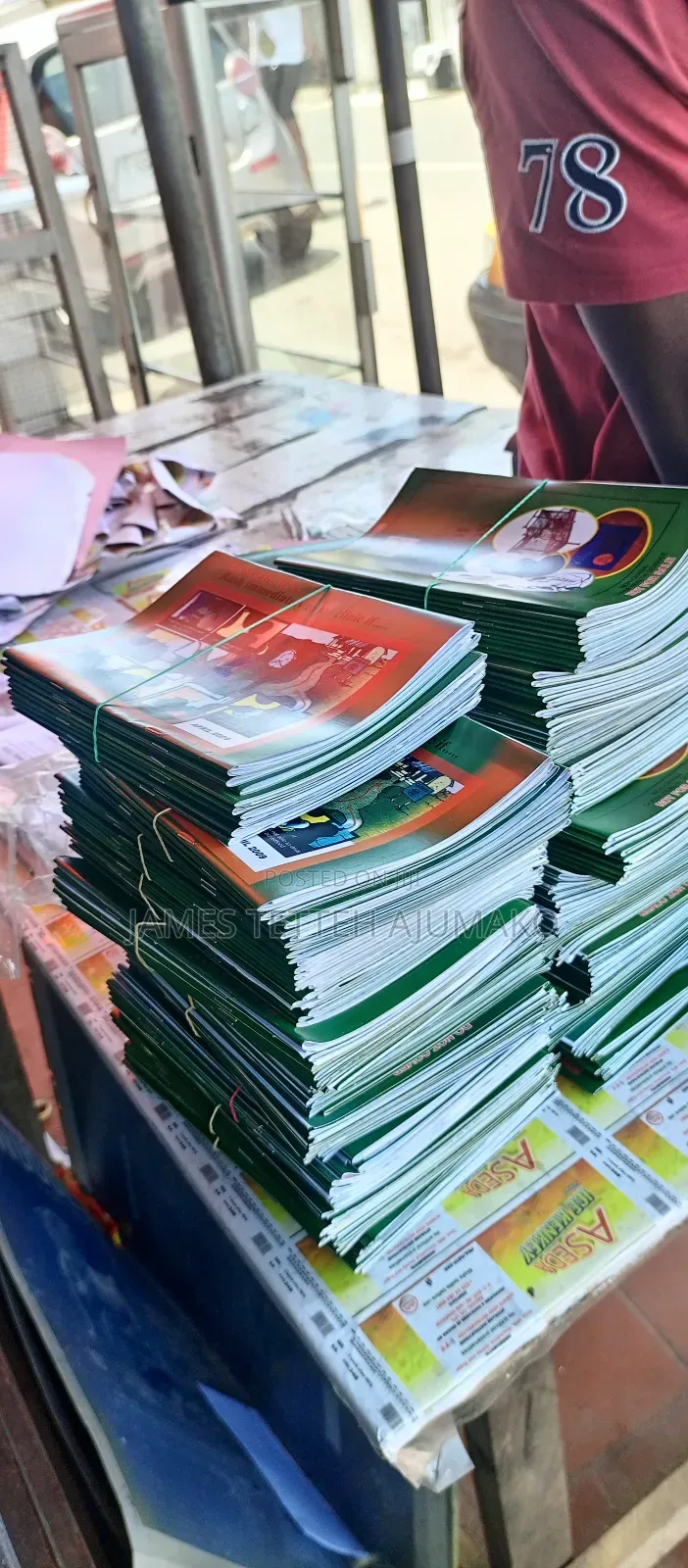 Notepad, Calendar, Receipt And Invoices