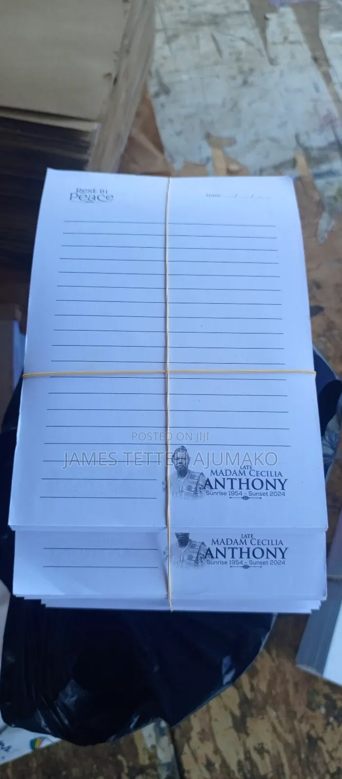 Notepad, Calendar, Receipt And Invoices