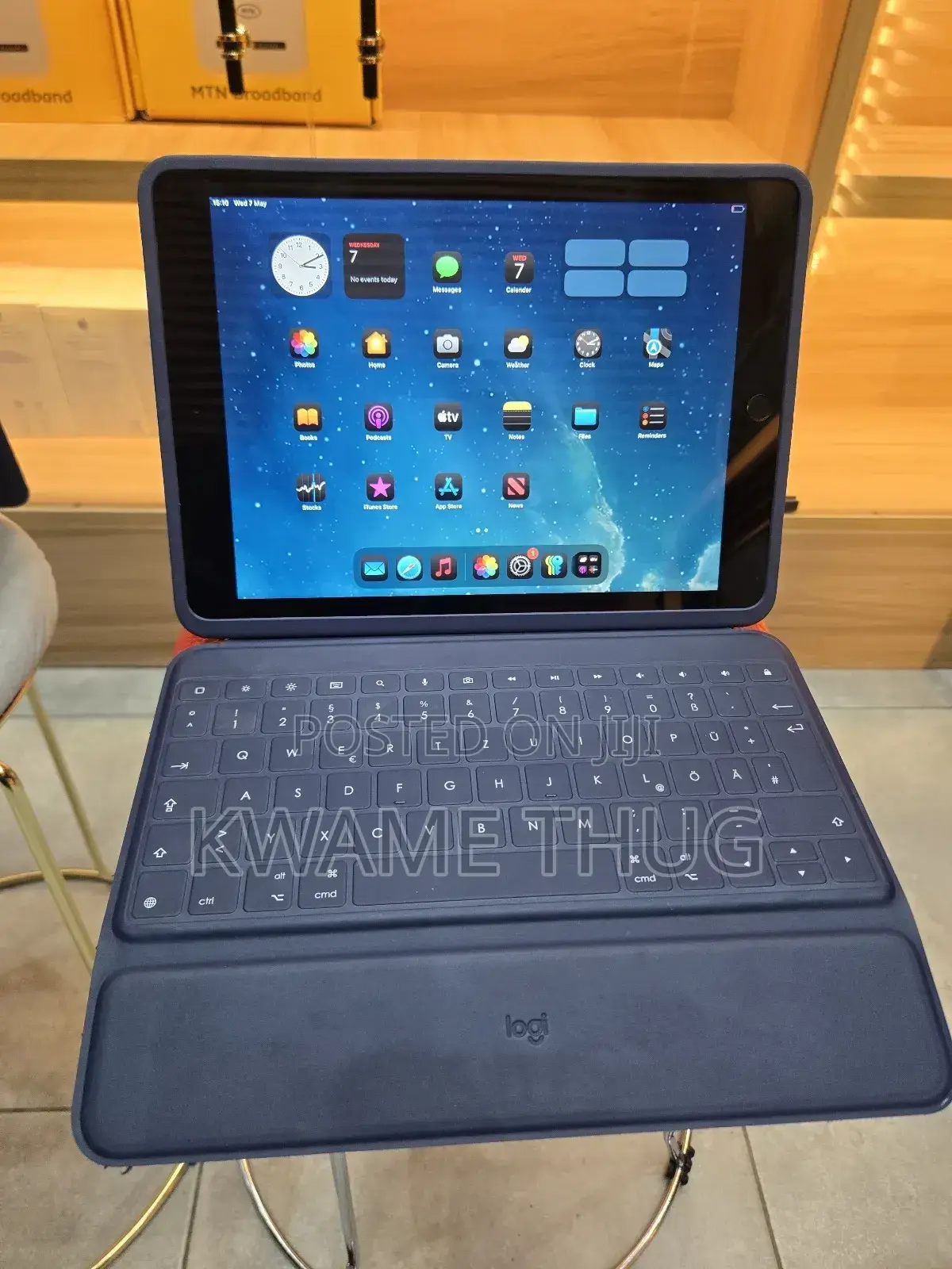 New Apple iPad 10.2 (2019) 128 GB Gray