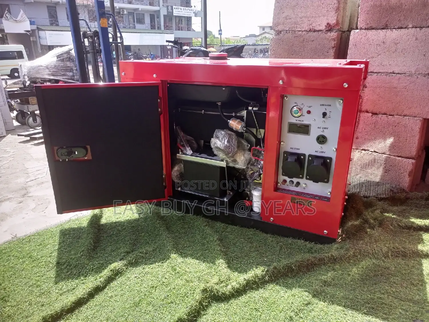 Remote 15kva Honda Diesel Generator Geneset Stable