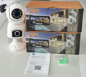 E9 Wifi Smart Bulb Camera Dual Lens V380 Pro