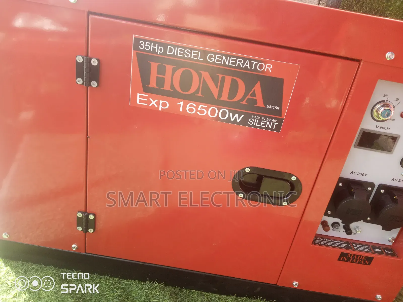 35hp Diesel Generator Honda Em15k Exp 16500 Generator