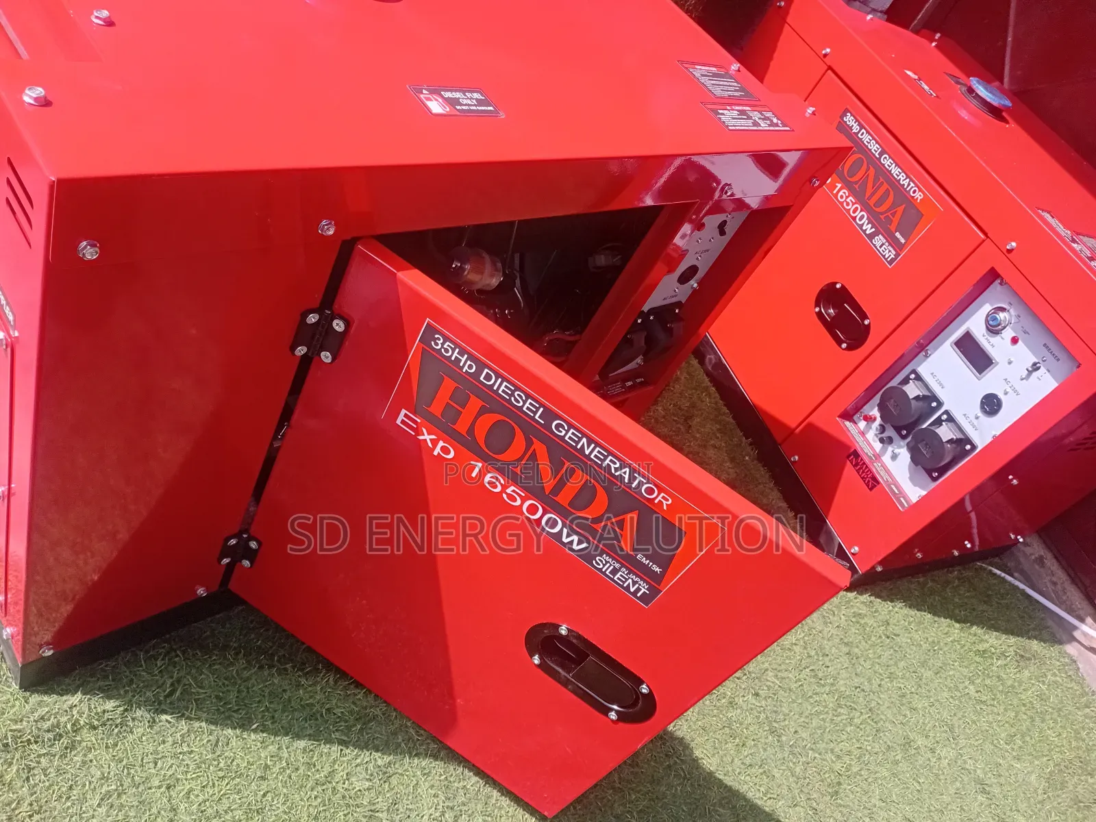 Buildup Honda 15kva Generator 16500w Diesel Generator Honda