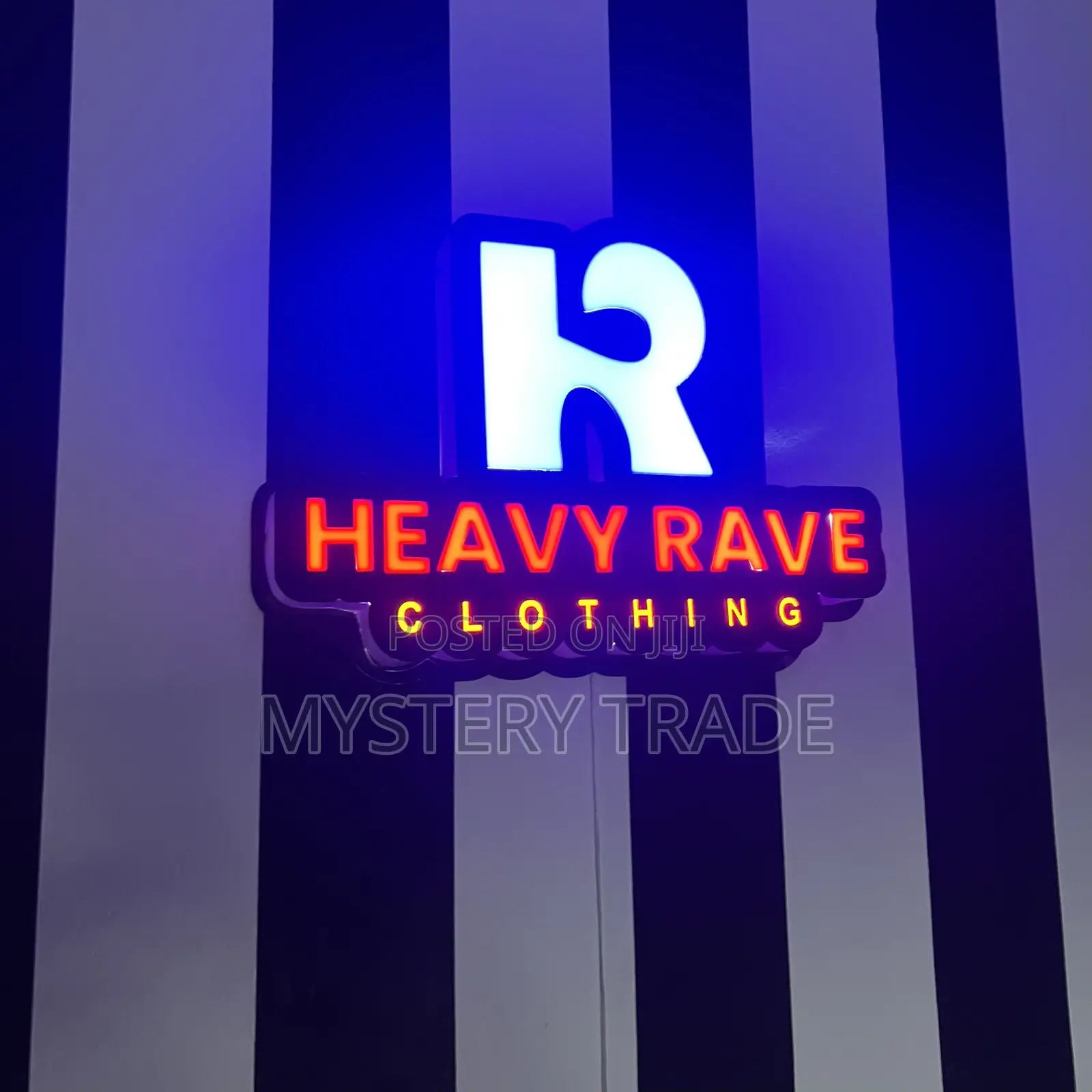 3d Indoor Signage for Heavy Rave Clothing