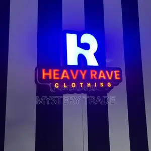 3d Indoor Signage for Heavy Rave Clothing