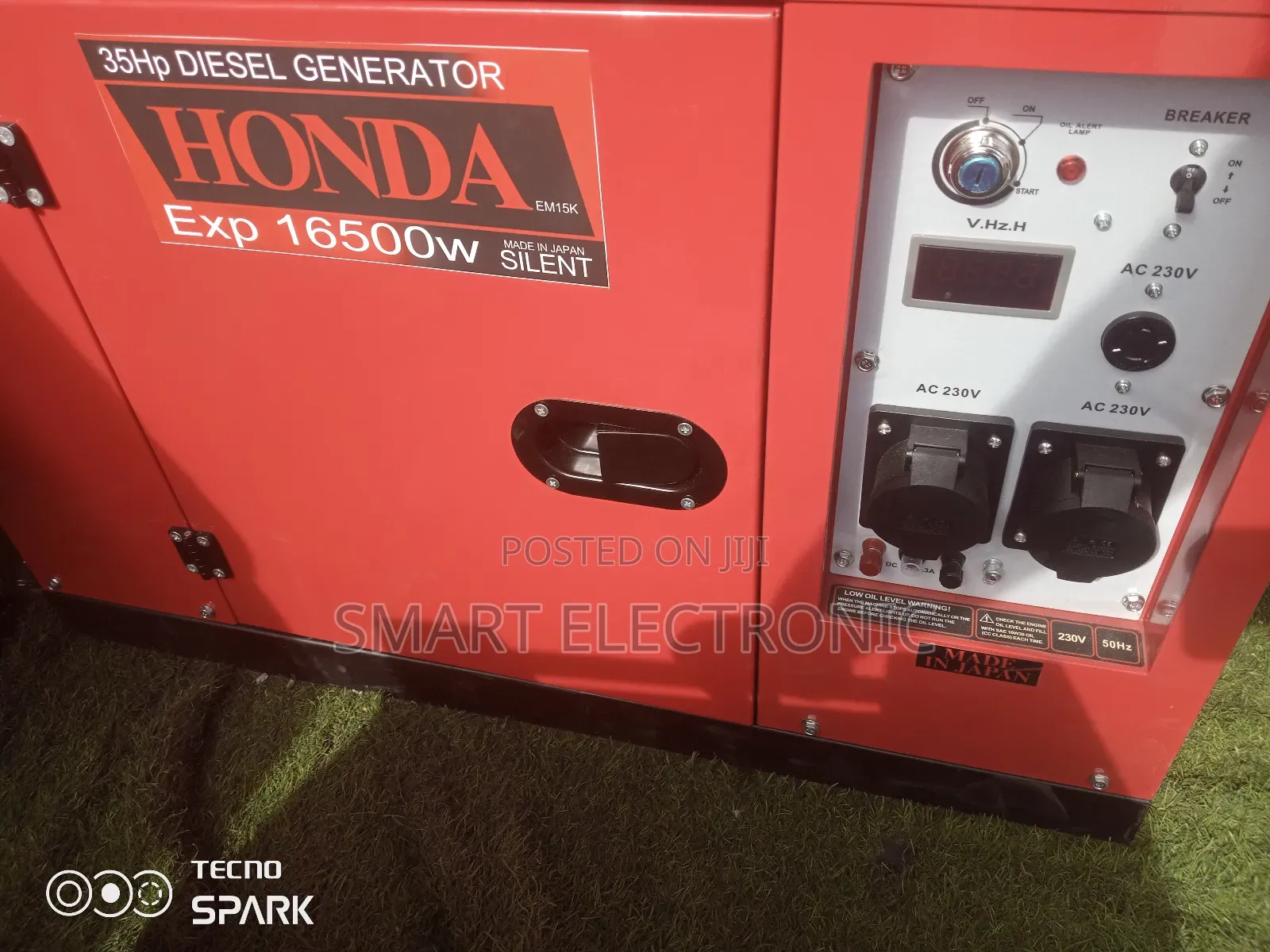 Super Silent Generator Handa 15kva Diesel Generator