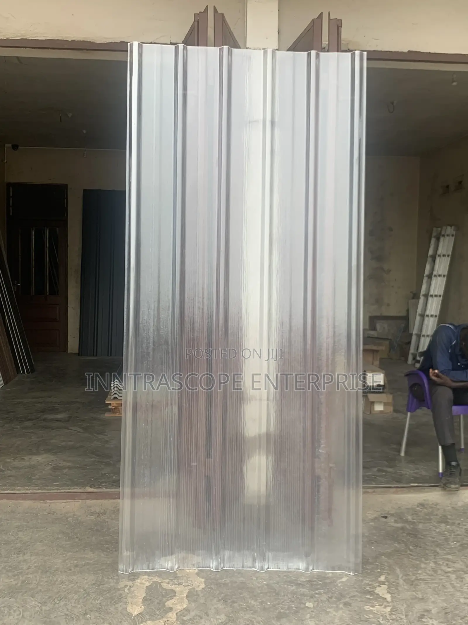 Transparent Fibre Roofing Sheet