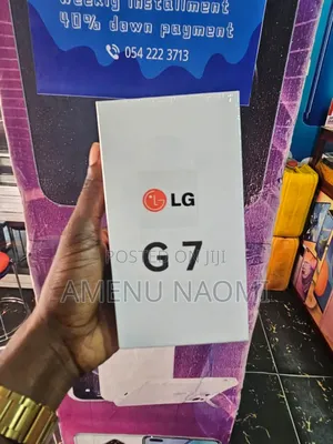 New LG G7 ThinQ 128 GB Black