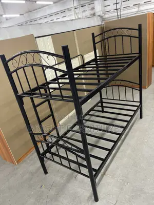 Quality Foreign Metallic One and Half Double Bunk Bed