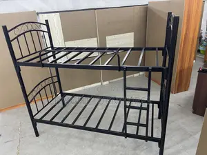 Quality Foreign Metallic One and Half Double Bunk Bed