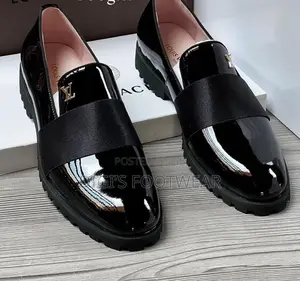 Black Lv Mirror Shoe
