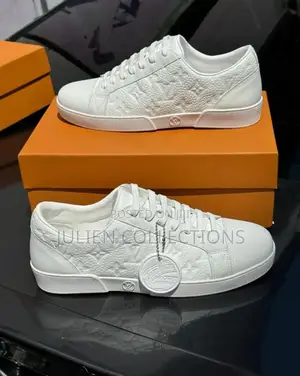 Louis Vuitton White Leather
