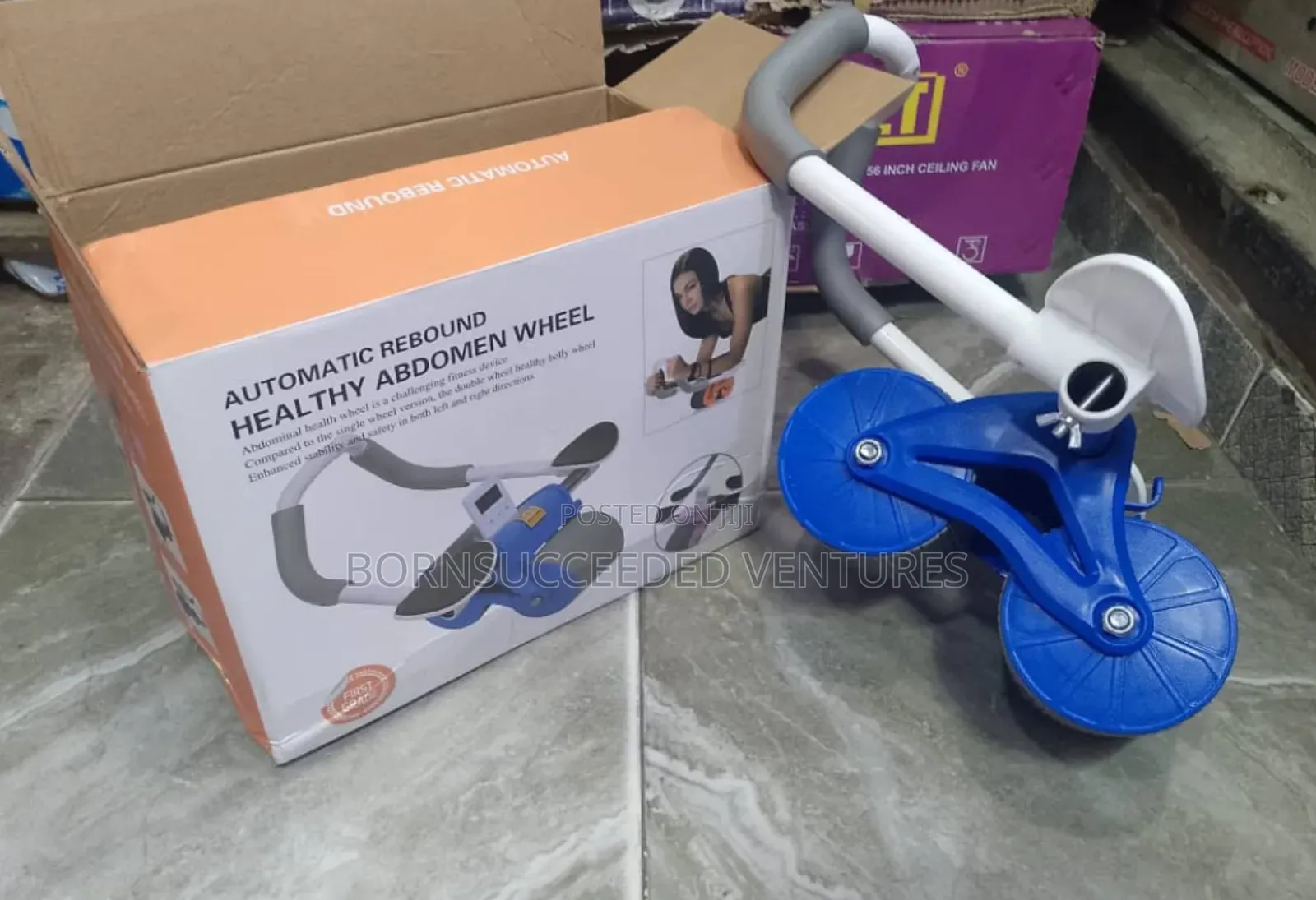 Rebound Abdominal Wheel Roller
