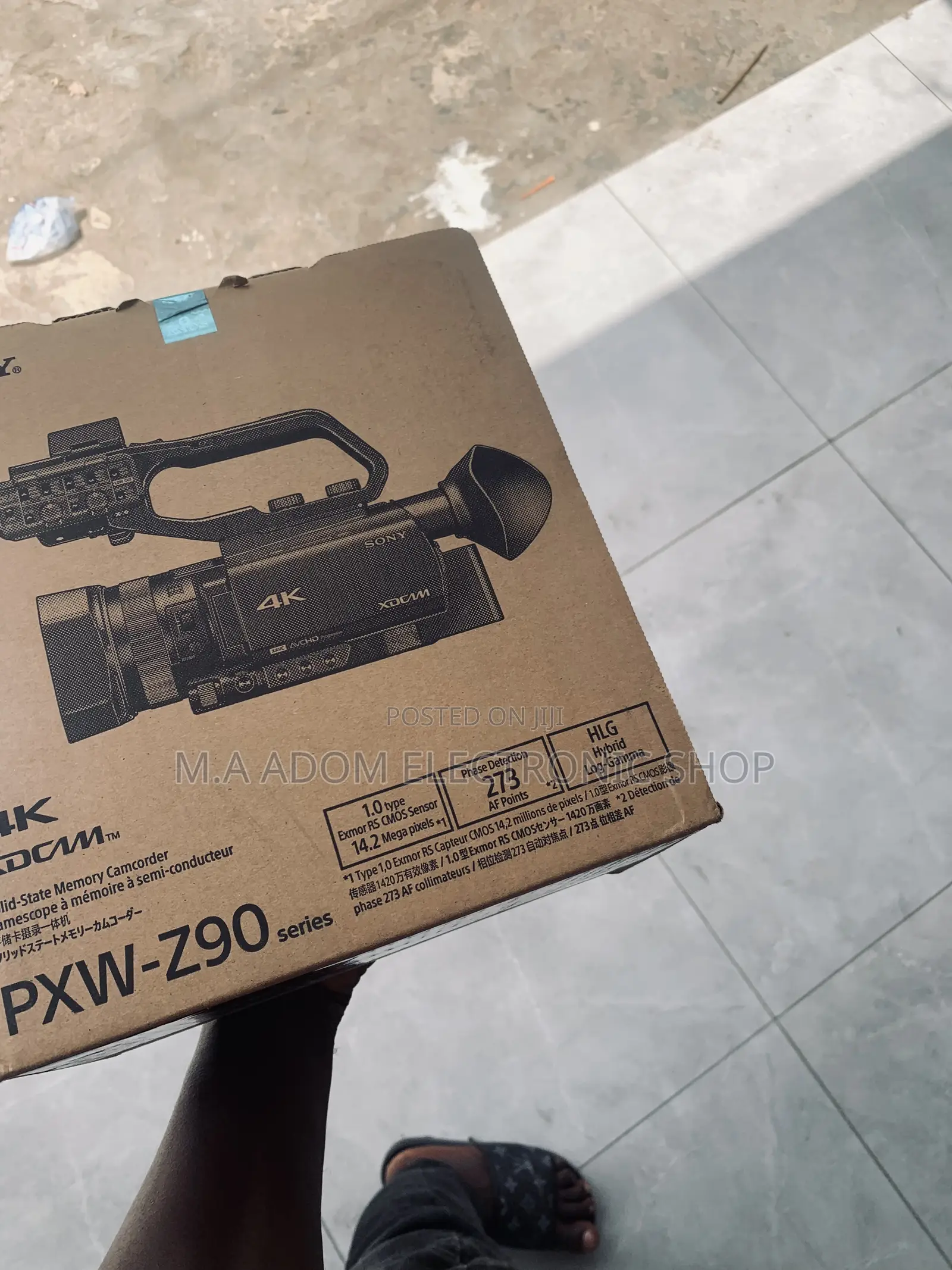 Original Sealed in Box Sony Z90 Video Resolution