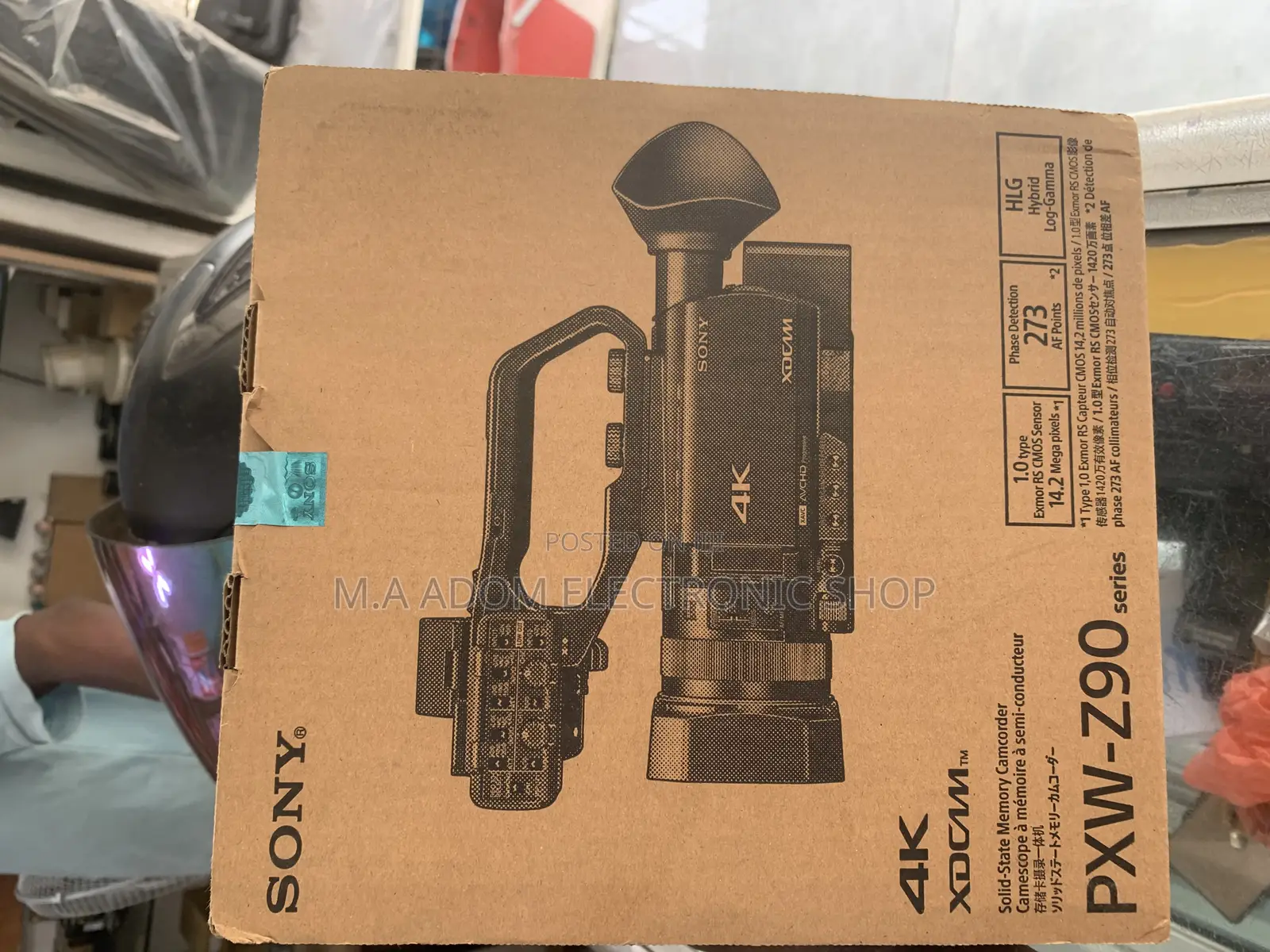Direct Live Streaming of Programs With This Sony Z90 