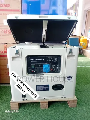 Screen Crack Power Uk Diesel Generator 10kva 13000watts