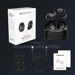 Monster Achieve 300 Airlinks Wireless Earbuds, Bluetooth 5.3