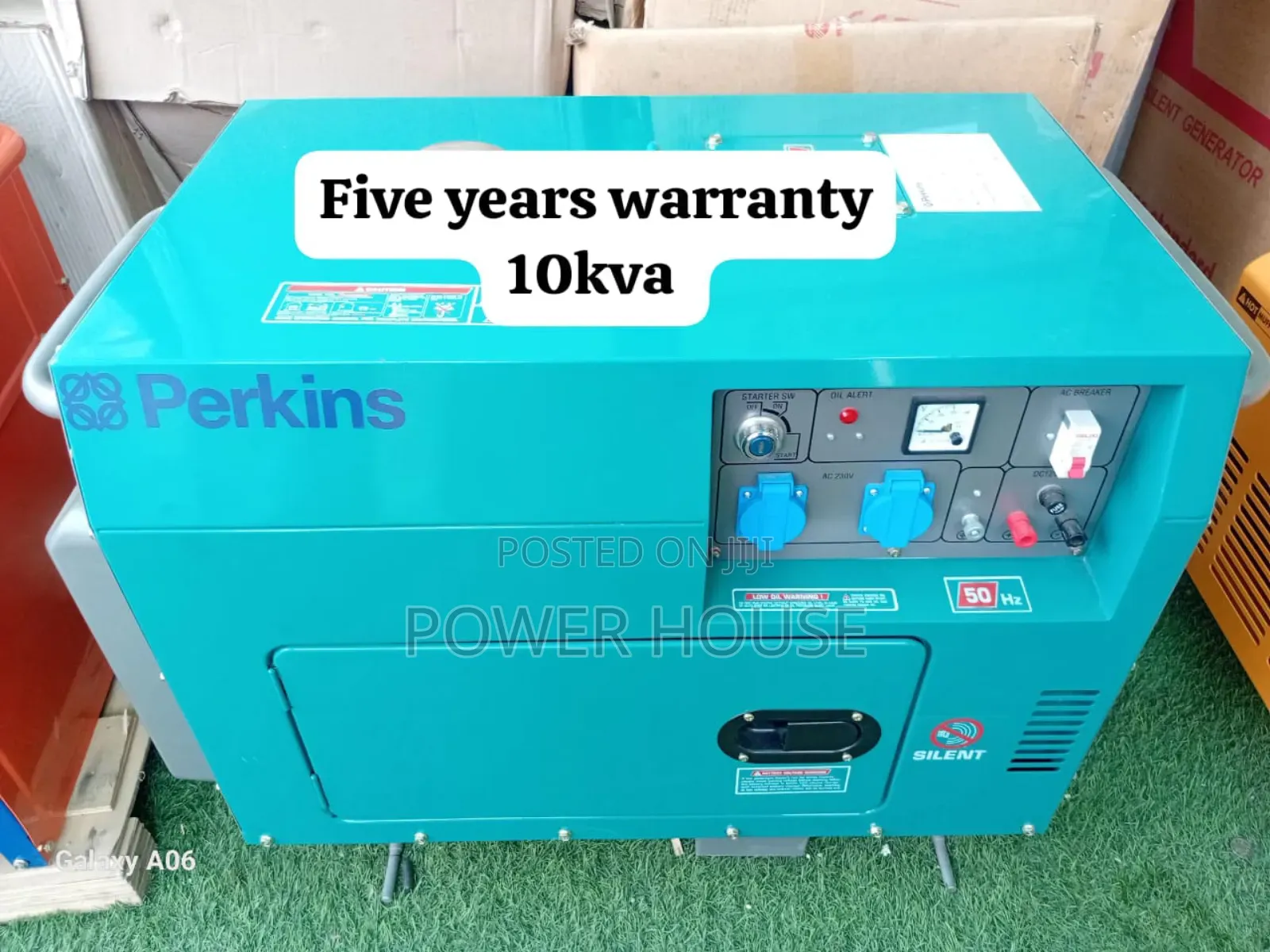 Manual Electricity 13000watts Perkins Diesel