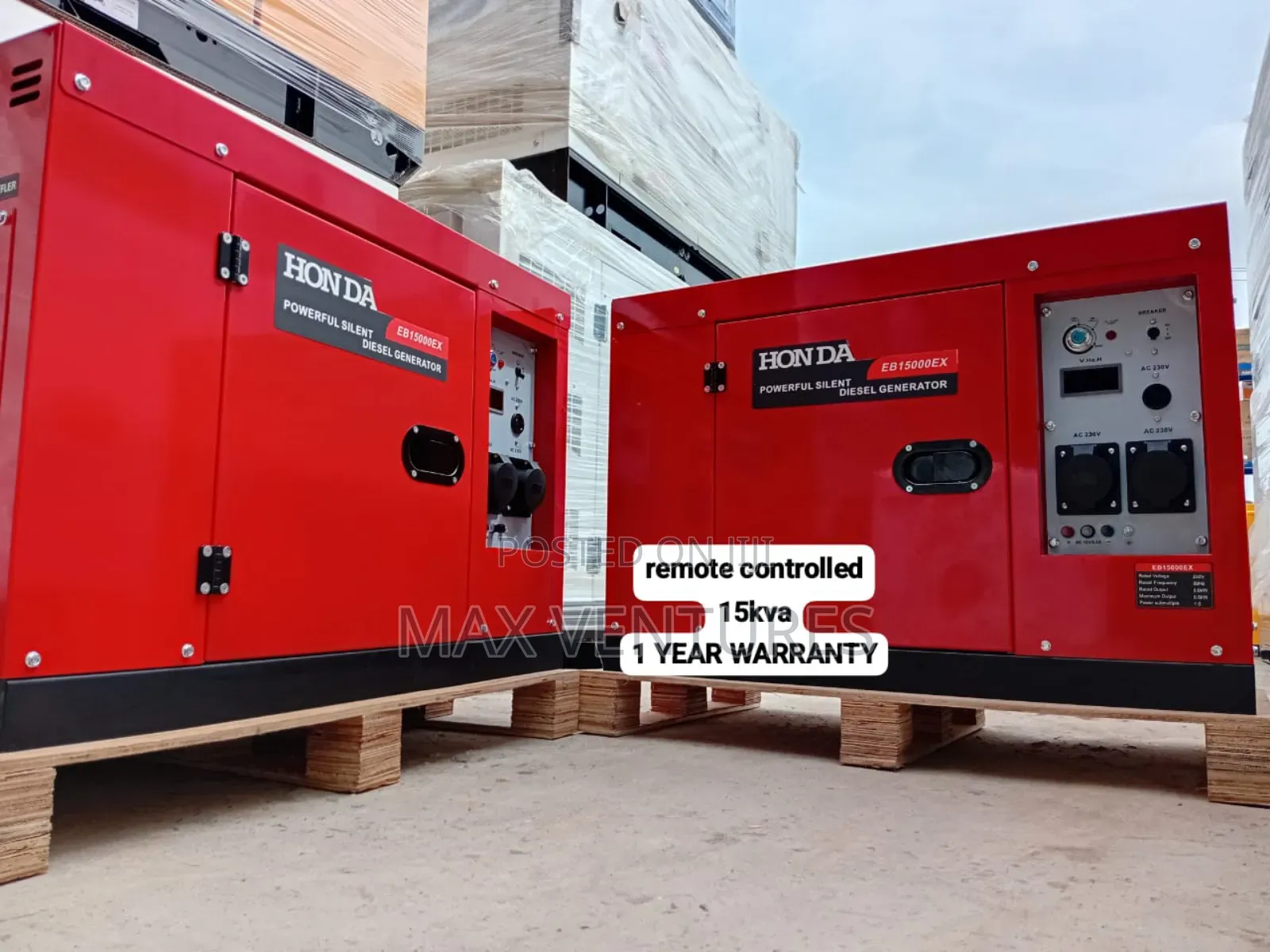 Honda 15kva Diesel Power Supply Silent Storm